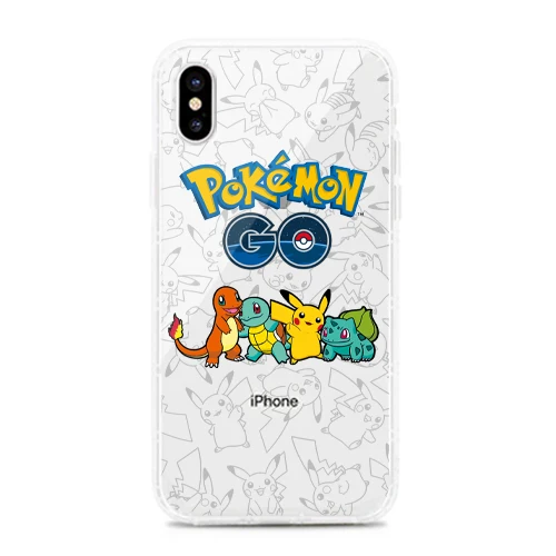 1 Стильный и милый чехол pokmon Pikichu для iPhone X, чехол, утолщенный мягкий чехол для iPhone 6, 6 S, 7, 8 Plus, милый плотный чехол - Цвет: 1