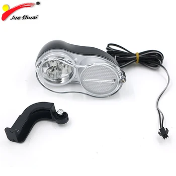 

Free Shipping Bicycle Light Waterproof 48V 36V Front LED Bike Lights Cycling Lamp Torch Handlebar Flashlight Bike Accessories