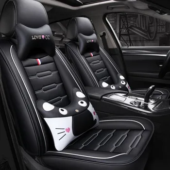 

High quality Leather car seat covers for mazda 6 gh cx-5 opel zafira b bmw f30 vw passat b6 solaris hyundai bmw x5 e53 cover