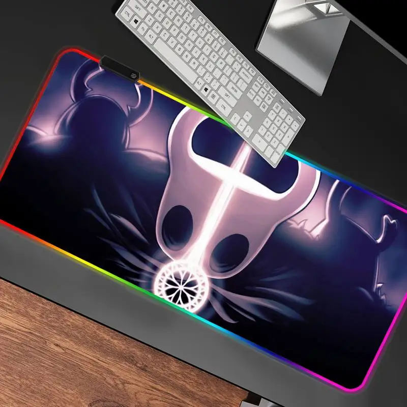 RGB mouse pad gamer carpet notebook mouse pad Hollow Knight game mouse pad gamer keyboard mouse pad notebook mouse pad