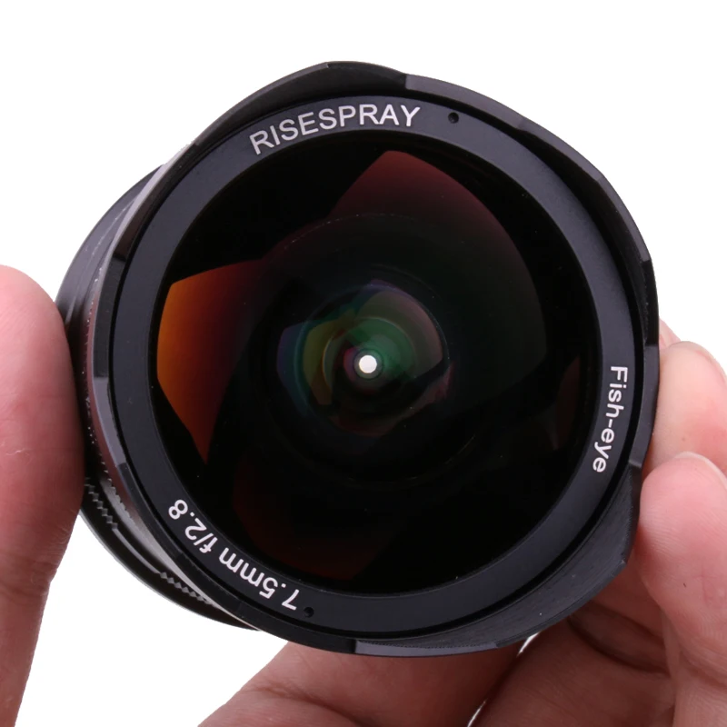 7 5 мм f2.8 Рыбий глаз объектив 180 APS-C ручной фиксированный для Canon EOS-M Крепление