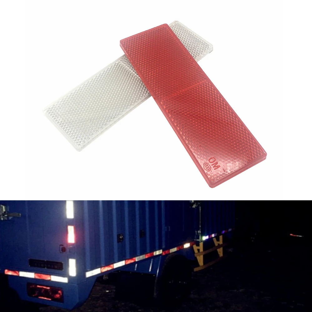 2 шт. автомобиль грузовик с прицепом ночное Безопасность вождения прямоугольник