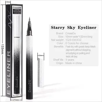 

CmaaDu Liquid Eyeliner Pencil White Black Waterproof Long Lasting Eyeliner Smudge-Proof Cosmetic Beauty Makeup Maquiagem T1251