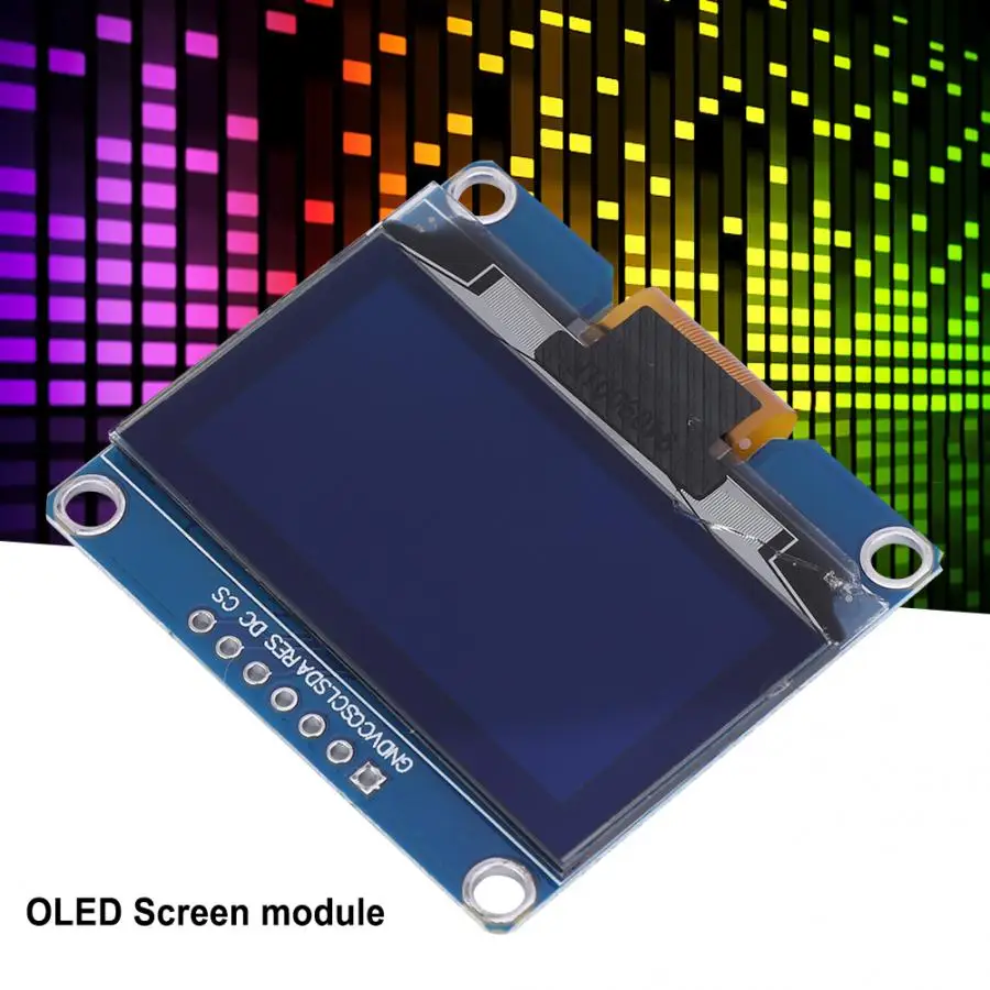 Модуль экрана дисплея 1.54in 7Pin SSD1309 Привод IC 128x64 SPI интерфейс электронные компоненты