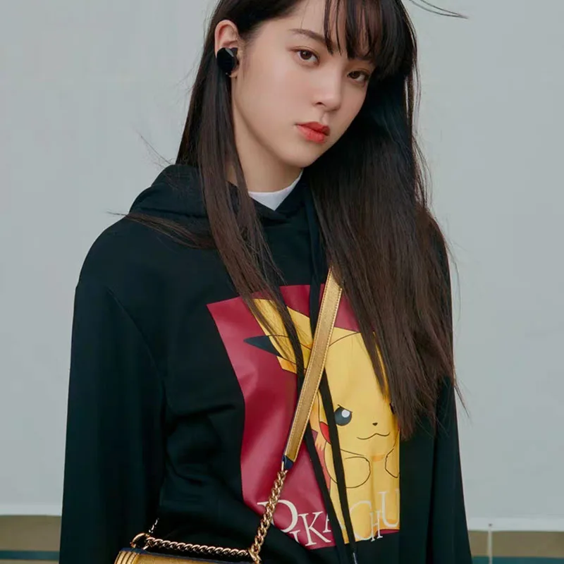 Untamed Wei Wuxian Xiao Zhan Nana Ou yang Одинаковая одежда Пикачу пуловер толстовки кофты для