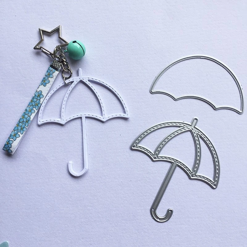 Umbrella Оранжевый сок чашки металла резки штампы kscплот DIY штампы для изготовления карт скрапбукинга Астра зонтик рождественские высечки - Цвет: Umbrella