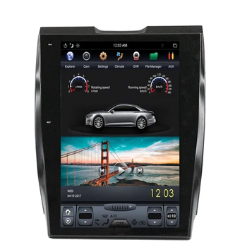 

NAVITOPIA 12.1inch Vertical Screen Tesla Android 7.1 Car GPS Navigation for Ford Edge 2015 Car DVD Multimedia Player