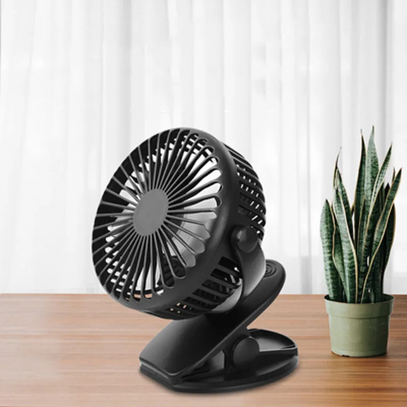 

New Portable Handheld Small Fan New Clip USB Fan Charging Desktop Mini Portable Desktop Fan Desktop Outdoor