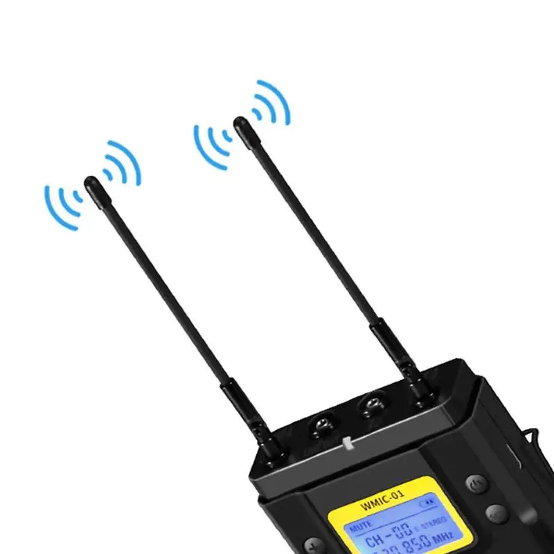 WMIC-01Wireless петличный микрофон Портативный петличный микрофон 3,5 мм Jack нагрудный микрофон для фотографии
