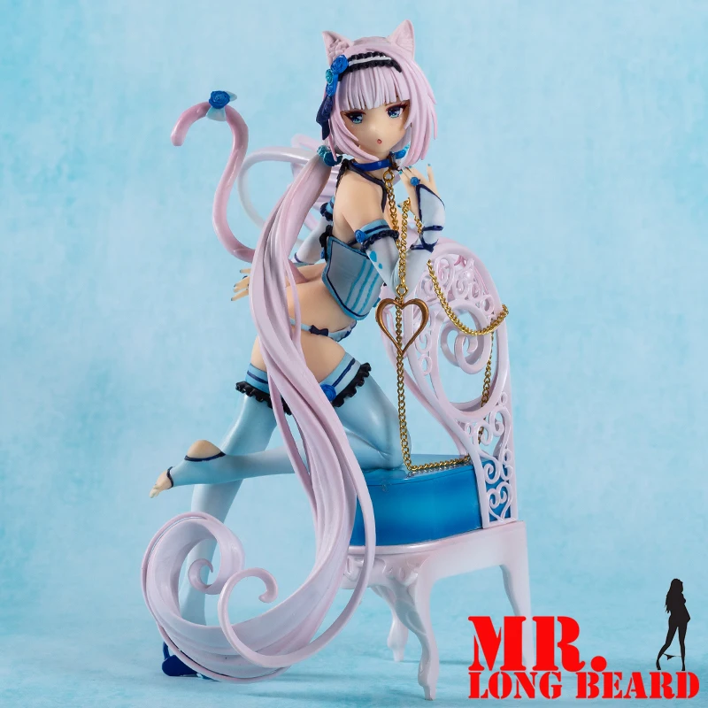 

Japanese Anime 1/7 Scale Sexy Girl Native NEKOPARA Chocola & Vanilla Chair Ver. PVC Action Figure Standing Collection Model