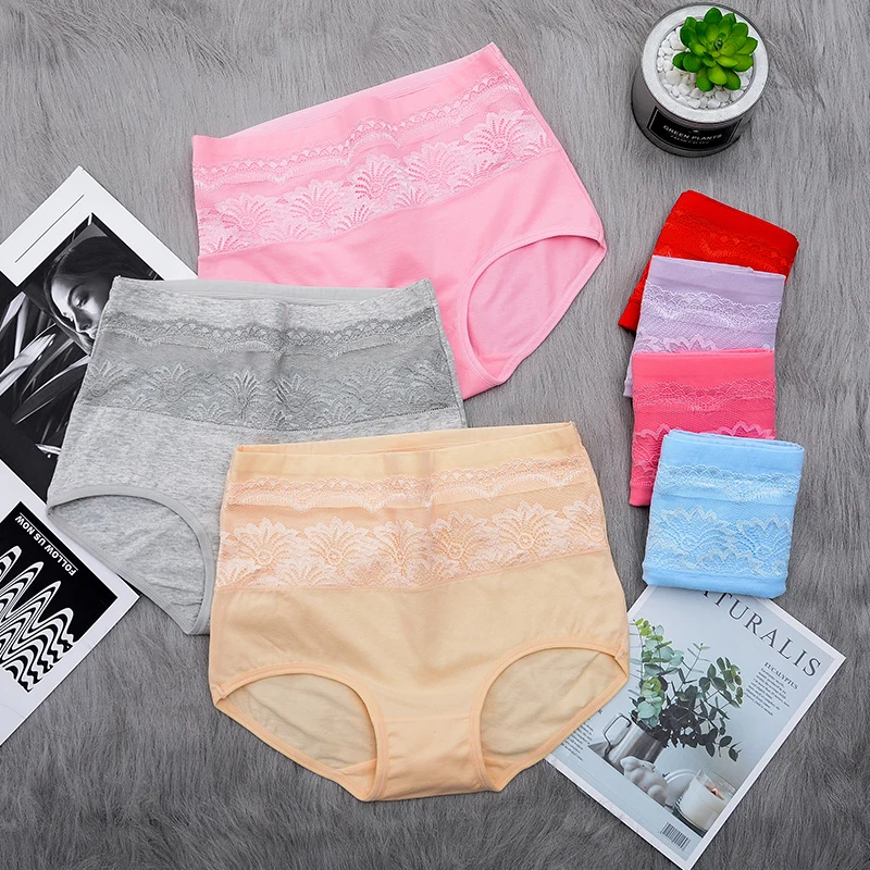 Женские кружевные бесшовные утягивающие с высокой талией Maillot De Bain Femme Шорты Штаны нижнее белье трусики Боди женское нижнее белье 4 шт./компл