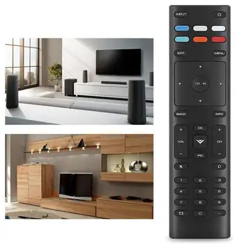 

7 Inch Remote Control For Vizio TV XRT136 D24F-F1 D43F-F1 D50F-F1 M50-E1 M55-E0 M65-E0 With App Shortcuts