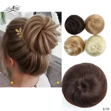 Xuanguang резинка для волос кабело булочка синтеtico updo chignon пончик-шиньон кордан шиньон