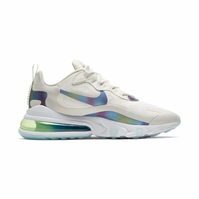 Nike Air Max 270 React Rainbow Atmosphere Cushion Running Shoes Sports Shoes Men's Shoes DA2610-161 CT1646-100