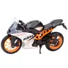 Maisto 1:18 KTM RC 390 Die Cast Vehicles Collectible Hobbies Motorcycle Model Toys 1