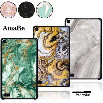

Plastic for Amazon Fire 7 (5/7/9th Gen,2015 2017 2019 Release) with Alexa -Tablet Case Marble Pattern Hard Shell Case Cover