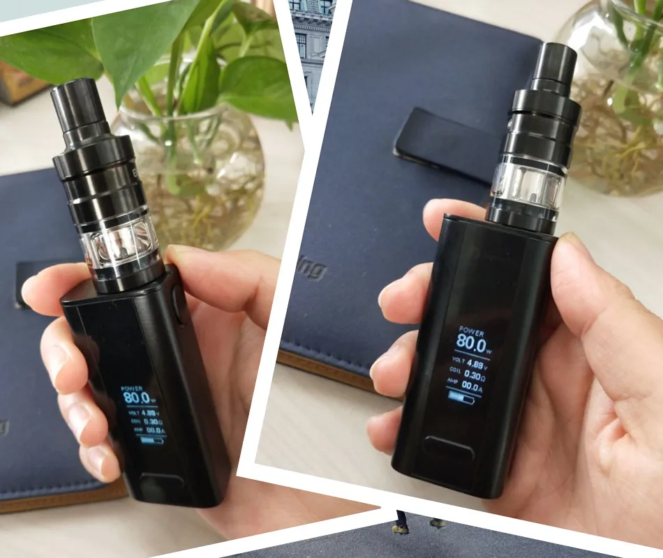 Оригинал Joyetech Cuboid мини мод 2400 мАч 1 80 Вт с 4 мл Eleaf lyche атомайзер электронная