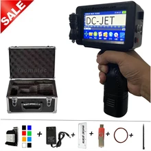 15 languages 12.7mm variable QR Bar batch code date number logo expiry date label hand jet handheld thermal inkjet printer