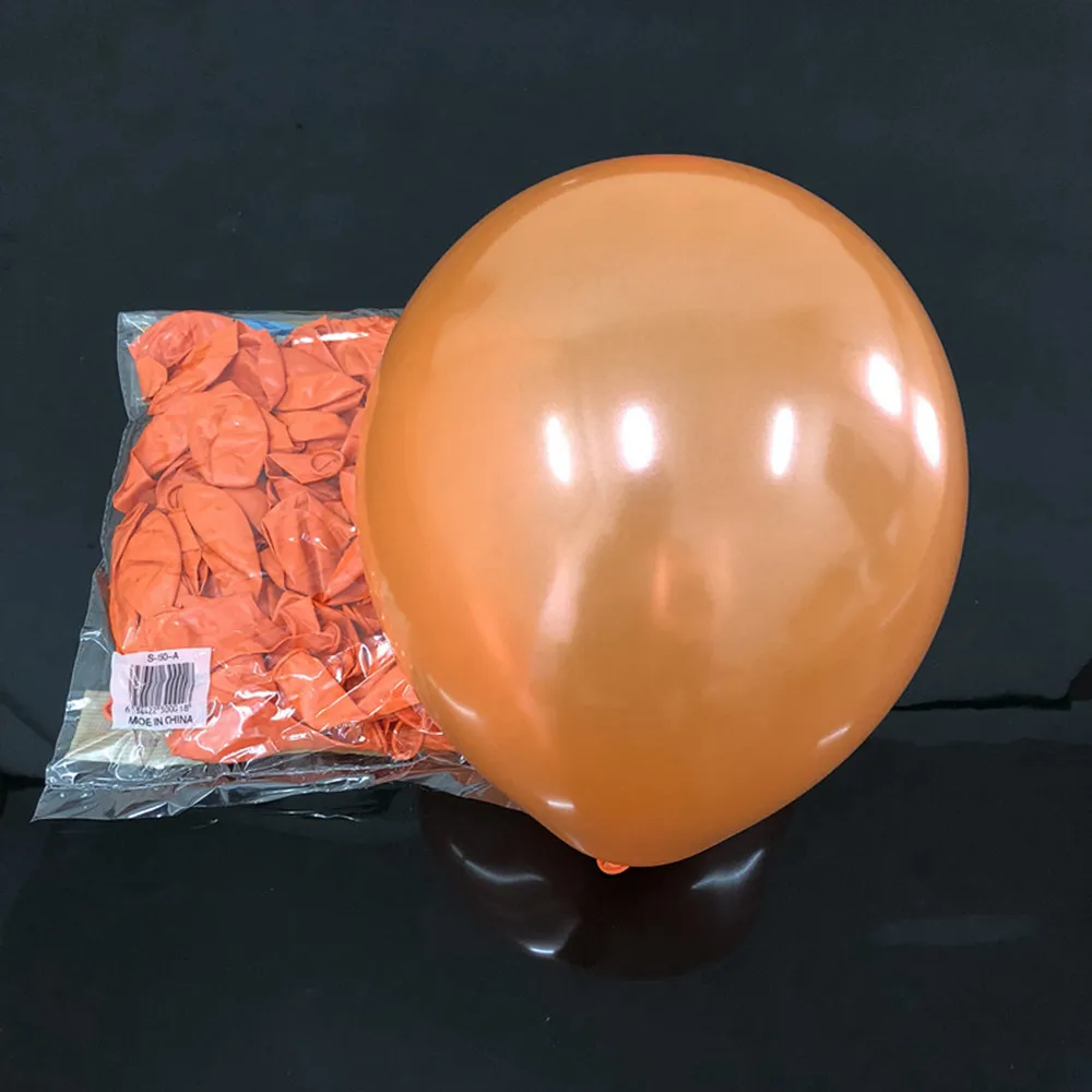 Orange 5/10 шт. 1st День рождения украшения Детские игрушки шары 10 ''1,5g жемчужные латексные воздушные шары вечерние украшения Xmas Детские Globos шары - Цвет: Orange