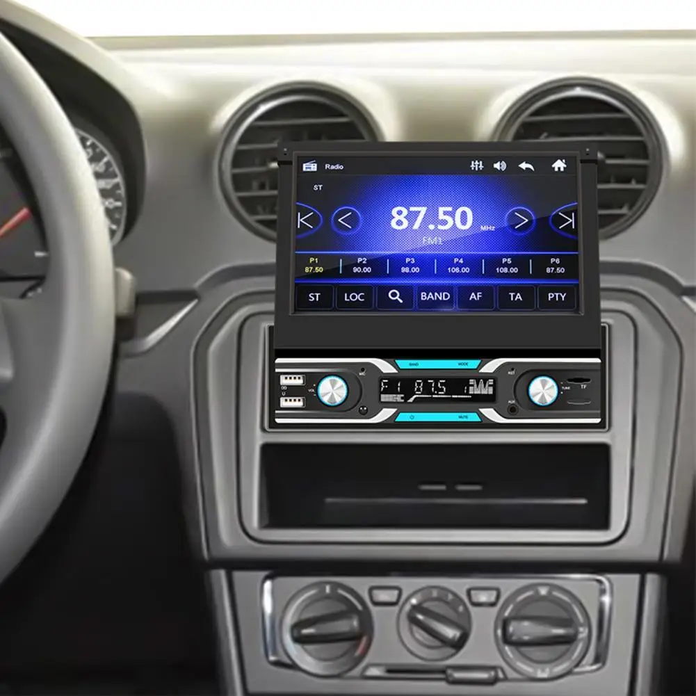 50% Прямая поставка! 9603 7-дюймовый автомобильный MP5-плеер выдвижной экран радио FM AM