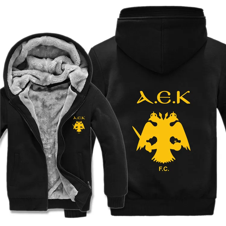 as picture Толстовки с капюшоном Aek Афины, пуловер с шерстяной подкладкой Aek, Свитера Aek - Цвет: as picture