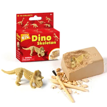 

Dinosaur Toys For Kids Excavation Kit Simulation Archaeology Digging Up Fossils Dinosaurio Model Educational Toy For Children