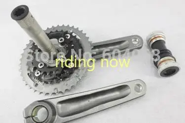 Велосипедная цепь ALIVIO T4060 M4000 M4050 M4060 mtb шатун для велосипеда 3*9s 27S с креплением на