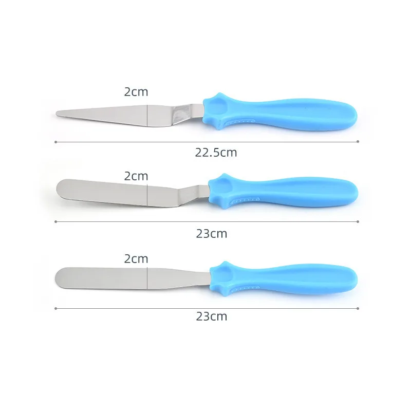 3PCS-Cake-Decorating-Tools-Stainless-Steel-Baking-Pastry-Tools-Cream-Spatula-Butter-Cake-tools-Kitchen-Accessories