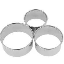 Нержавеющая сталь круглый пельменей обертки формы набор резак производитель инструменты Круглый печенья Кондитерские обертки тесто режущий инструмент