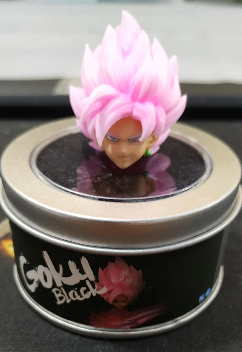 SHF Dragon Ball Goku розовые аксессуары для волос и головы резьба Zamas фигурка фигурные