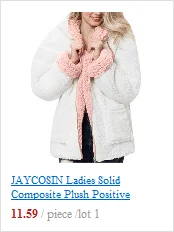 JAYCOSIN autumn and winter women's cotton collar vest loose fashion solid pocket zipper sleeveless vest casual warm jacket