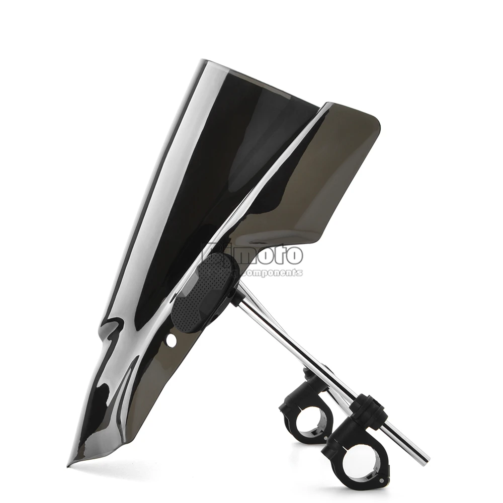 Airflow Adjustable Windscreen Wind Deflector For Suzuki GS500 GSXS750 SFV650 SV1000S SV650 BKing GSX1300BK Motorcycle Windshield
