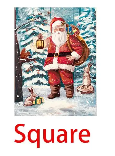 square Алмазов картина - Цвет: square