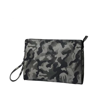 

Men's and women's hand-holding bags with large capacity single-shoulder diagonal span bag camouflage pu envelope bag