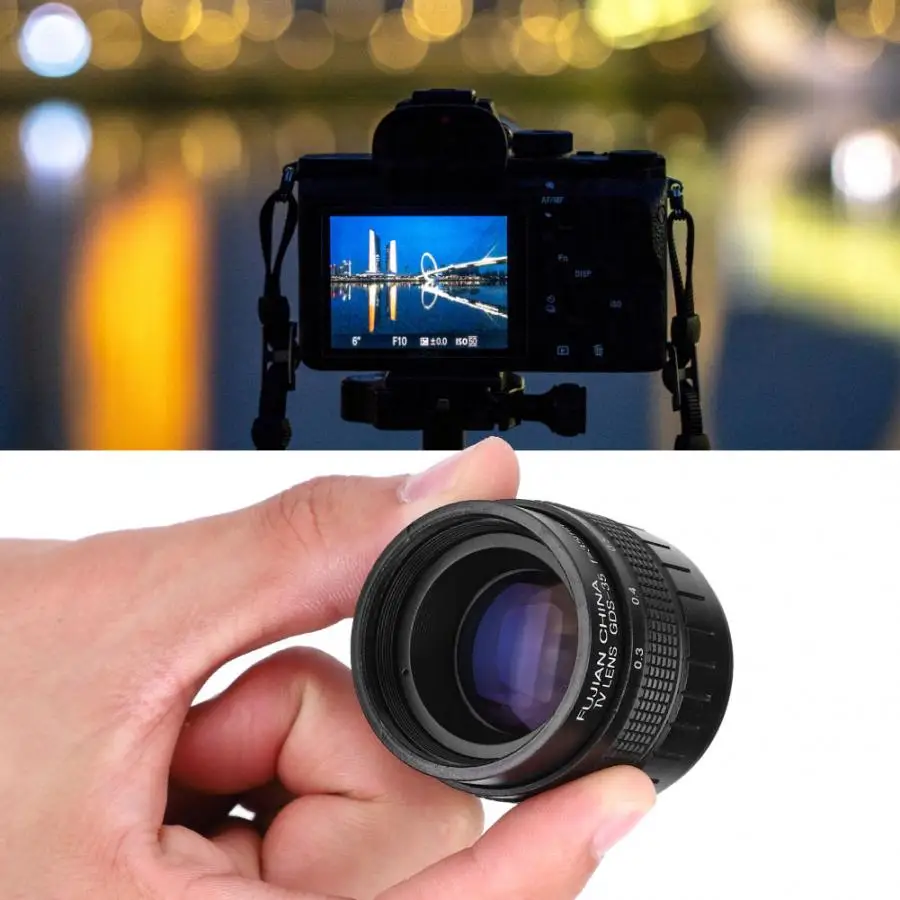 35 мм F1.7 CCTV C Mount объектив MC многослойное покрытие Оптическое стекло универсальное для SLR камера для Canon sony Nikon камера s