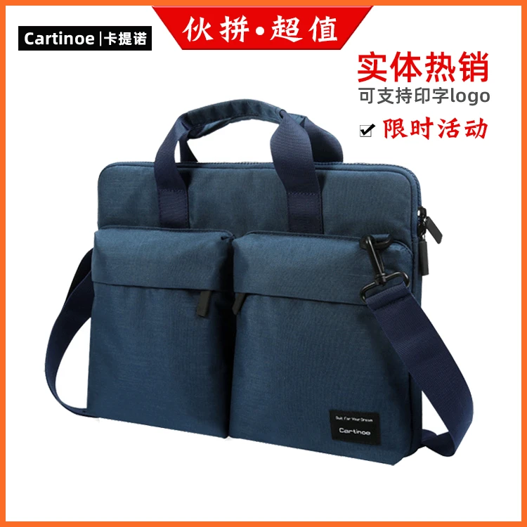 

Cartinoe Casual Shoulder Bag/ Hand Bag Computer Bag Business Anti-Theft Computer Bag WOMEN'S Handbag Laptop Sleeve