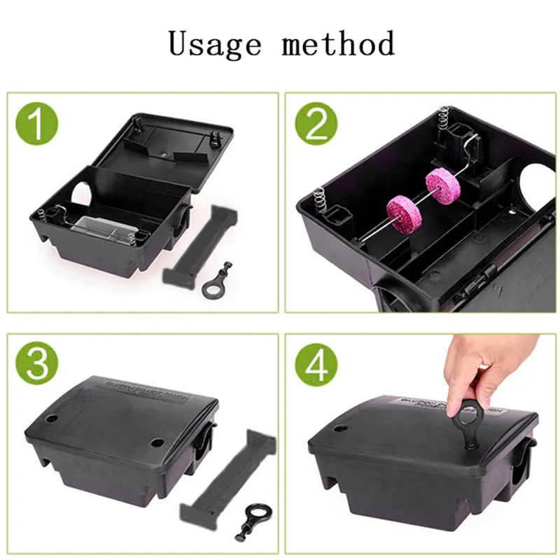 Многоразовые Мыши Крысы грызунов животных управление инструмент клетка-мышеловка для дома садовый вредитель живой ловушка Автоматическая непрерывная мышь ловушка
