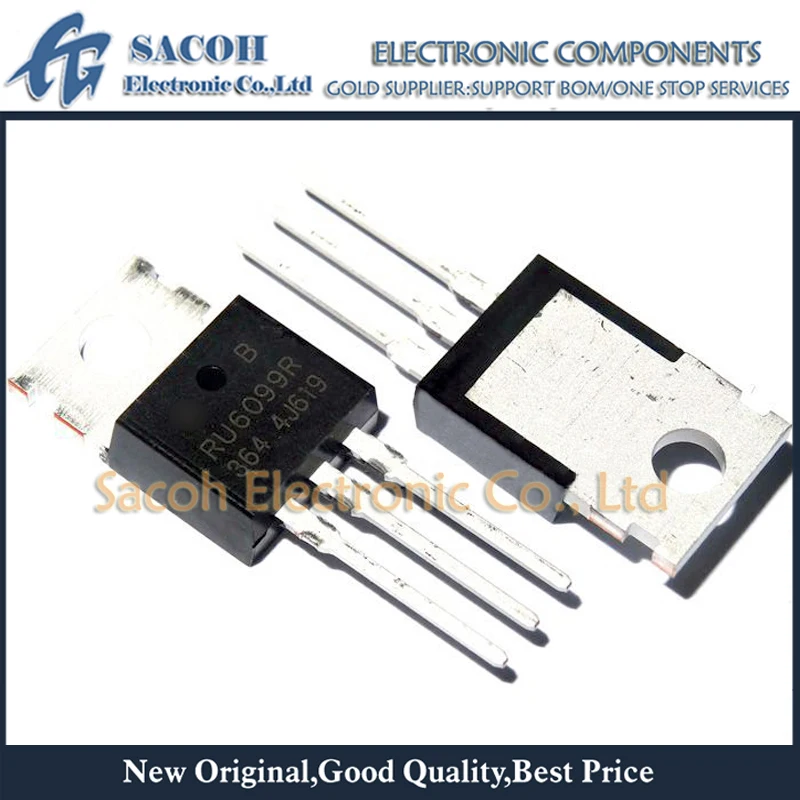 10 шт./лот RU6099R RU6099R3 или RU6099P RU6099S RU6099 TO-220 120A 60V N-Channel Advanced Power MOSFET | Электронные