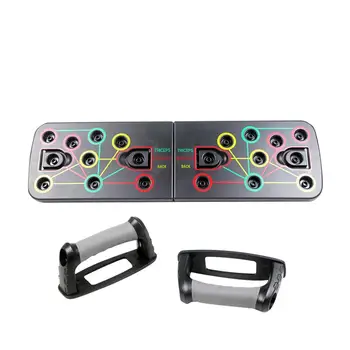 

Push Up Rack Board System Comprehensive Fitness Exercise Workout Pushup Stands Complete Training Gym Exercise Men