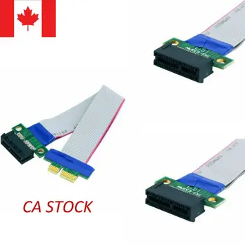 

Flexible cable for PCI Express x1 PCI E riser extension extension cable