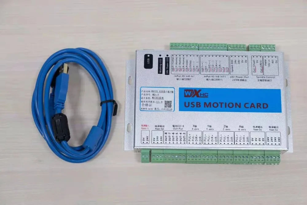 CNC ручка контроллер MACH3 WHB04B-4 беспроводной USB Электронная рукоятка маховика MPG промышленный дистанционный регулятор