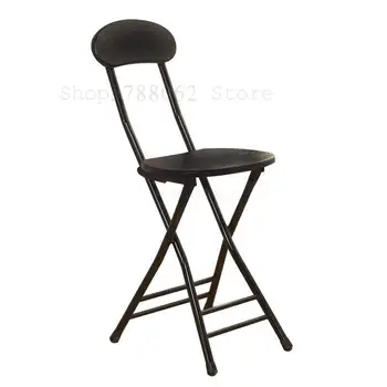

Folding Dining Chairs Coffee Chairs Furniture Kitchen Living Room Support 110kg Modern Portable Outdoor Chair Computer Chair