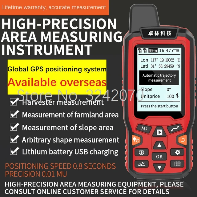 Zl-180 Acre Measuring Instrument, High-precision Handheld Gps Land Area  Measuring Instrument, English Version Operation - Instrument Parts &  Accessories - AliExpress