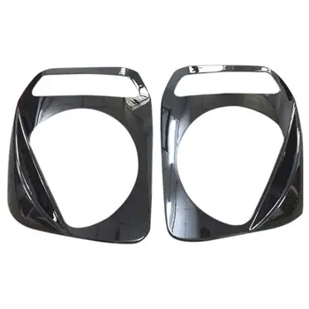 

1 Pair Car Headlight Lampshade Shield Protective Decorative Baffle Headlight Lampshade Trim For Suzuki Jimny 2007-2015 Black