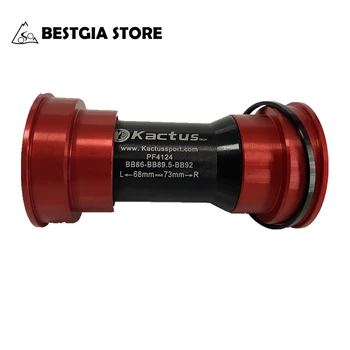 

KACTUS BB86/BB89.5/BB92/PF4124 Ceramic Bearing Press Fit Bottom Bracket MTB BB 68-73mm Road Bike Axis Parts For SHIMANO For SRAM