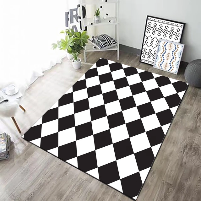  OPLJ Europa grande flor negra alfombra clásica para sala de  estar pasillo alfombra entrada alfombras cocina baño Mat A11 23.6x35.4 in :  Hogar y Cocina