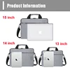 Laptop bag Sleeve Protective Shoulder Bag Carrying Case For Macbook pro13 14 15.6 Air Cover For HP ASUS Acer Lenovo Dell handbag ► Photo 3/6