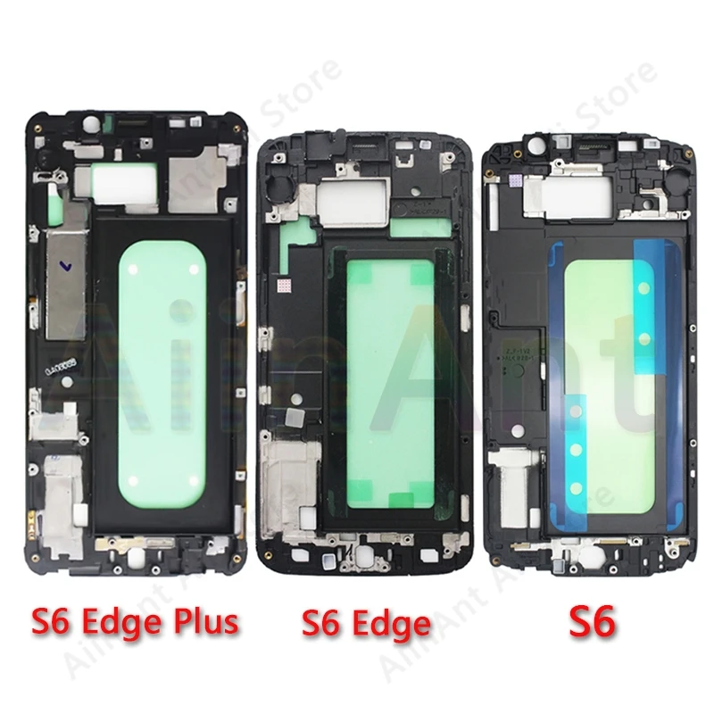 Для samsung Galaxy S6 Edge Plus G920 G925 G928 G920a G925a G928a панели с выемкой посередине держатель ЖКД