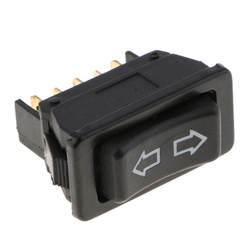 2x Front Electric Power Window Switch Control With Green LED Light Dual Rows