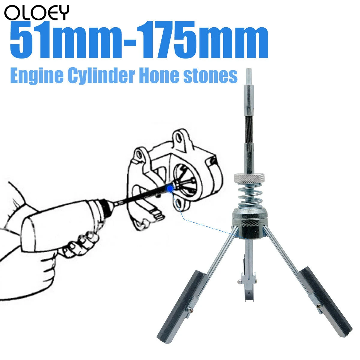 Brake Cylinder Hone Car Engine 51mm175mm Tool 2 7 Care Vw AliExpress